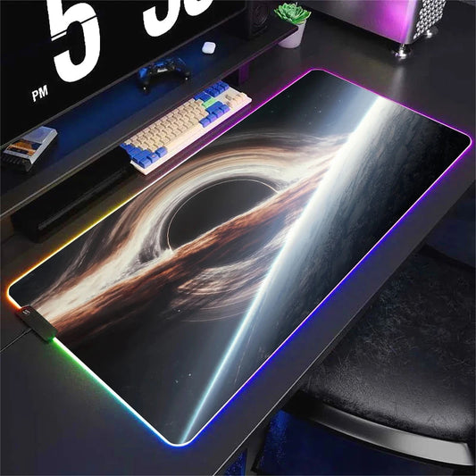 RGB Gaming Mouse Pad – Large 90x40cm with RGB Border Glow