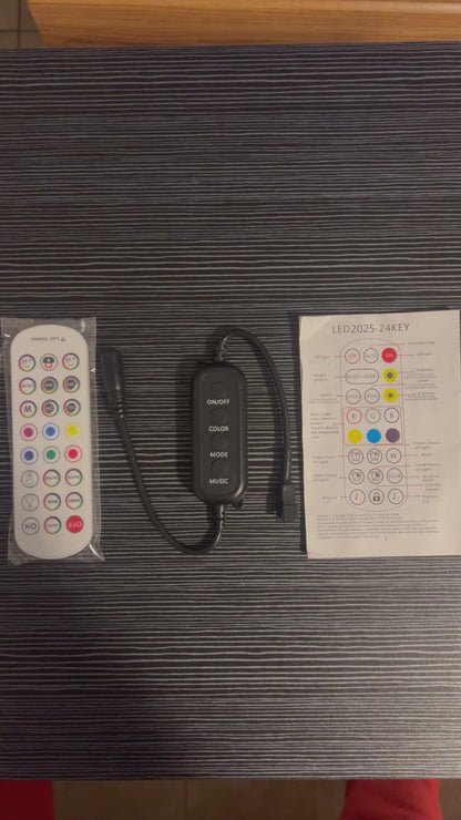 RGBIC Wavy Neon Lights – Infinite Color Glow, Music Sync & App Control
