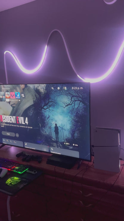 RGBIC Wavy Neon Lights – Infinite Color Glow, Music Sync & App Control